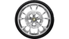 Coastal Moto 21" Largo Front Wheel/Tire Combination with TPMS Pre-Installed for '24-25 Harley Davidson Road Glide and Street Glide and '23-25 FLHXSE/​FLTRXSE w/ ABS - Chrome