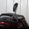 Hogworkz Detachable Tall Boy Sissy Bar Backrest for '09-25 Harley Davidson Touring - 16" (Select Finish)