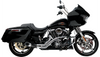 Trask 2-into-1 Up Yours Exhaust System for '17- Up Harley Davidson Touring
