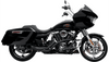 Trask 2-into-1 Up Yours Exhaust System for '17- Up Harley Davidson Touring