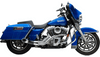 Trask 2-into-1 Up Yours Exhaust System for '00-16 Harley Davidson Touring Models (Select Finish)