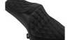 Drag Specialties Predator III 2-Up Seat for '25-Up Chieftain and '20-Up Challenger Models - Double Diamond Stitch (Select Stitching Color)