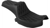 Drag Specialties Predator III 2-Up Seat for '25-Up Chieftain and '20-Up Challenger Models - Double Diamond Stitch (Select Stitching Color)