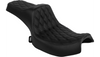 Drag Specialties Predator III 2-Up Seat for '25-Up Chieftain and '20-Up Challenger Models - Double Diamond Stitch (Select Stitching Color)