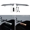 Hogworkz Lumipro LED Windshield Trim Lights for '15-25 Harley Davidson Road Glide Models (Select Finish)
