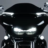 Hogworkz Lumipro LED Windshield Trim Lights for '15-25 Harley Davidson Road Glide Models (Select Finish)
