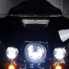 Hogworkz Batwing LED Vent Insert for '14-25 Harley Davidson FLH Models (DRL / Turn Signal) Select Finish