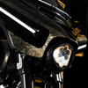 Hogworkz Billet Fork Turn / DRL Signals for '14-25 Harley Davidson Street Glide (Select Finish)