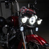 Hogworkz Sequentialz LED Front Turn Signals for Harley Davidson - 157 Base, Flat Lens Style