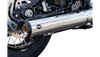 S&S Cycle Grand National Slip-On Muffler for '25-Up Harley Davidson Softail Models - Chrome (50-State legal) 