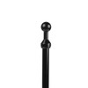 Hogworkz USA Flag / Pole with Luggage Rack Mount for Harley Davidson (Select Pole Finish)