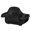 Hogworkz Thunder Black Smoke King Tour Pack w/ Full Backrest & Black Hardware for '14-25 Indian Touring