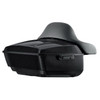 Hogworkz Color Matched King Tour Pack w/ Full Backrest for '14-25 Indian Touring - Black Hardware