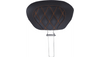 Mustang Super Touring Driver Backrest with Double Diamond Stitching for '08-25 Harley Davidson Touring and Trike Models (Select Stitching Color) Not for '24-Up FLHX, FLTR Models