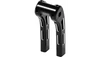 Magnum Shielding Ghost Risers for '18-24 Harley Davidon with Softail Display Clamp or without - Black (Select Height and Clamp Style)