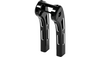 Magnum Shielding Ghost Risers for '18-24 Harley Davidon with Softail Display Clamp or without - Black (Select Height and Clamp Style)