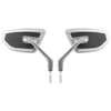 Hogworkz Anodized Performance Mirrors w/ Carbon Inlay for Harley Davidson Models (Select Color)
