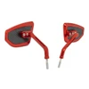 Hogworkz Anodized Performance Mirrors w/ Carbon Inlay for Harley Davidson Models (Select Color)