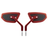 Hogworkz Anodized Performance Mirrors w/ Carbon Inlay for Harley Davidson Models (Select Color)
