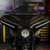 Hogworkz Anodized Performance Mirrors w/ Carbon Inlay for Harley Davidson Models (Select Color)