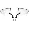Hogworkz Anodized Performance Mirrors w/ Carbon Inlay for Harley Davidson Models (Select Color)