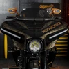 Hogworkz Anodized Performance Mirrors w/ Carbon Inlay for Harley Davidson Models (Select Color)