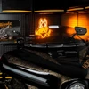 Hogworkz Anodized Performance Mirrors w/ Carbon Inlay for Harley Davidson Models (Select Color)