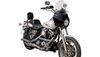 Klock Werks Flare Windshield for Memphis Shades Road Warrior Fairings - 15" Clear