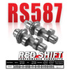 Zippers Red Shift Cams RS587 for '99-17 Harley Davidson Twin Cam Models