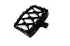 Burly Brand MX-Evolution Mini Floorboards for '97-17 Harley Davidson Dyna and '97-22 XL Sportster Models - Black
