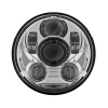 Hogworkz 5 3/4 inch LED V2 Headlight for '10-25 Honda VT1300 Fury, Sabre, Stateline, Interstate (Select Finish)