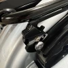 Hogworkz Locking Quick Release Clamp Kit for '09-Up Harley-Davidson Models (equipped with detachable sissy bars, luggage racks, and tour pack mounts) Select Finish