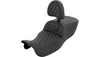 Saddlemen Roadsofa Extended Reach Seat with Backrest for '15-25 Harley Davidson Freewheeler FLRT, '23-25 RG3 FLTRT (Select Stitching)