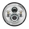 Hogworkz 7" LED Headlight (Daymaker Replacement) with Auxiliary Passing Lamps for Harley® Touring & Softail (Select Finish)