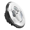 Hogworkz 7" LED Headlight (Daymaker Replacement) with Auxiliary Passing Lamps for Harley® Touring & Softail (Select Finish)