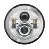 Hogworkz 7" LED Headlight (Daymaker Replacement) with Auxiliary Passing Lamps for Harley® Touring & Softail (Select Finish)