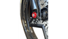 Paul Yafee Turret Style Y-Axle with Turret Style Axle Cover Kit Front - 25 mm for '08-23 Harley Davidson Touring Models (Select Color)