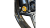 Paul Yafee Turret Style Y-Axle with Turret Style Axle Cover Kit Front - 25 mm for '08-23 Harley Davidson Touring Models (Select Color)