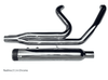 TAB Performance 4.5" Redline Exhaust 2:1 Exhaust for '17-Up Harley Davidson Touring Models (Select Finish)