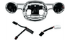 Custom Dynamics Taillight and Turn Signal Baseplate for '22-25 Harley Davidson Lowrider FXRST/FXLRS (Select Finish)