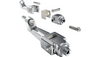 Ciro Passenger Floorboard Mounting Brackets for Harley Davidson Touring Models (Select Finish)