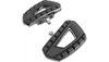 Ciro Chicane Mini Floorboards with HD Adapters for Harley Davidson Models (Select Finish)