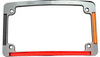 Custom Dynamics License Plate Frame All-In-One LED Auxiliary Running and Brake Lights for '26 Harley Davidson Street Glide and Road Glide Models (Select Finish)