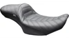 LePera Maverick Daddy Long Legs Seat (Without Backrest) Black Indy Stitch for '24-Up Harley Davidson FLHX/FLTRX and '23-Up CVO FLHXSE, CVO FLTRXSE Models 