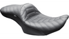 LePera Maverick Seat (Without Backrest) Black Indy Stitch for '24-Up Harley Davidson FLHX/FLTRX and '23-Up CVO FLHXSE, CVO FLTRXSE Models 