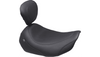Mustang Wide Tripper Solo Seat with Driver Backrest for Harley Davidson '24-26 Road Glide, Street Glide and '23-26 CVO Road Glide (ST)/Street Glide Models