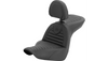 Saddlemen Roadsofa Seat with Backrest for '18-26 Harley Davidson Lowrider S/ST and Sport Glide Models - Tuck-n-Rolll 