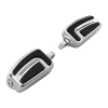 Hogworkz Method Male Mount Passenger Footpegs for '93-26 Harley Davidson Touring 