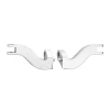 Hogworkz Method Male Mount Passenger Footpegs for '93-26 Harley Davidson Touring 