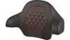 Saddlemen Tour Pak Backrest Pad for '14-25 Harley Davidson Touring Models with King Tour Pak - Lattice Stitch (Select Stitching Color)